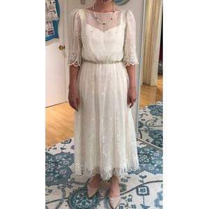 Vintage wedding/bridal dress, never worn. Great condition!